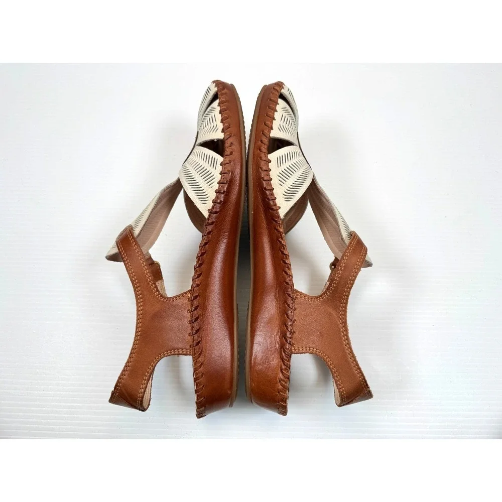 Pikolinos Puerto Vallarta Sandals Women 42 US 11.5-12‎ NWOB Perforated Leather